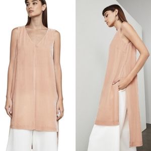 BCBGMaxAzria | nude tunic shirt